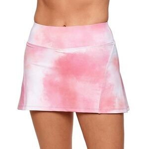 $99 Bobbe Swish Pink Tie-Dye Women's Tennis Skirt. Medium
